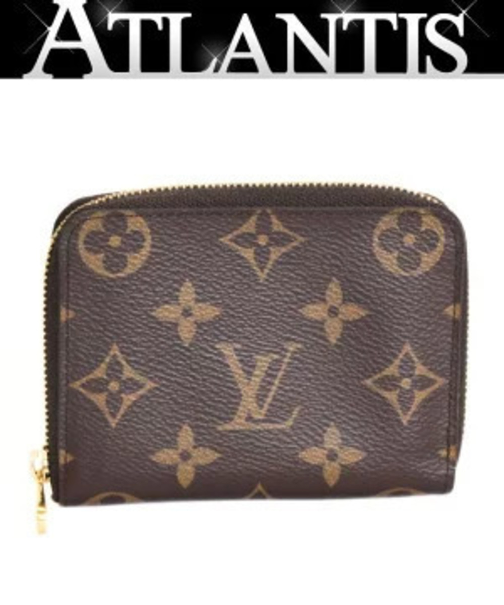 Louis Vuitton Zippy Wallet Coin Compact Wallet Pass Case Wallet Monogram